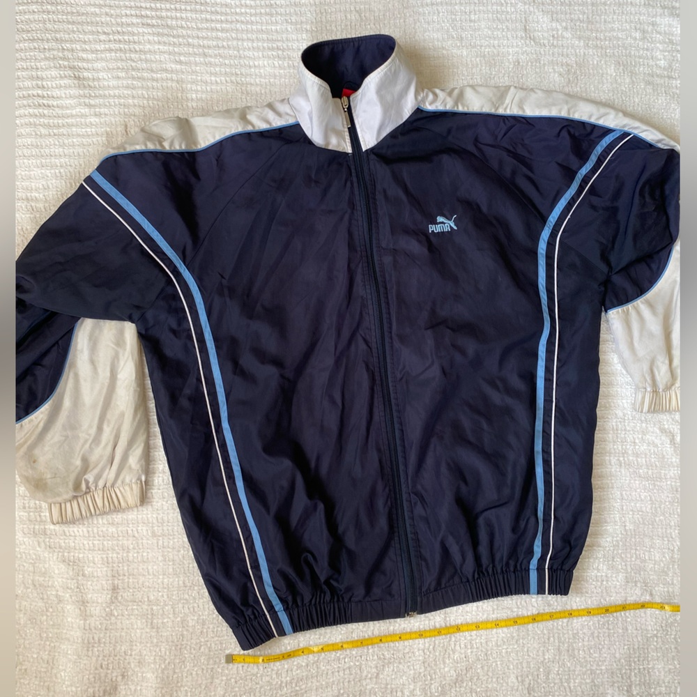 Puma Vintage Windbreaker Jacket XXL Retro Used Activewear